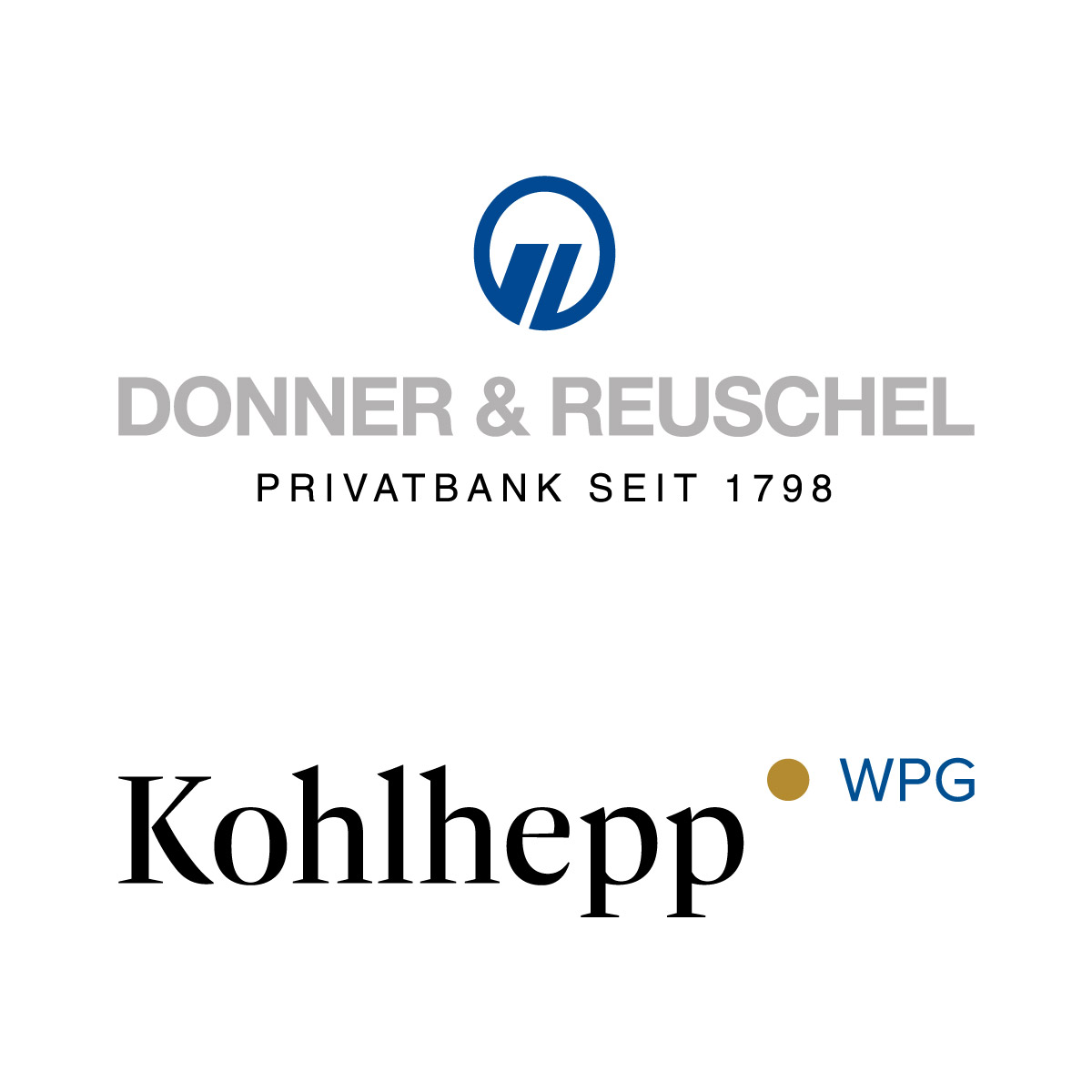 Logo von DONNER & REUSCHEL sowie Kohlhepp